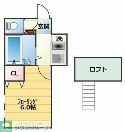 ユイットAの物件間取画像